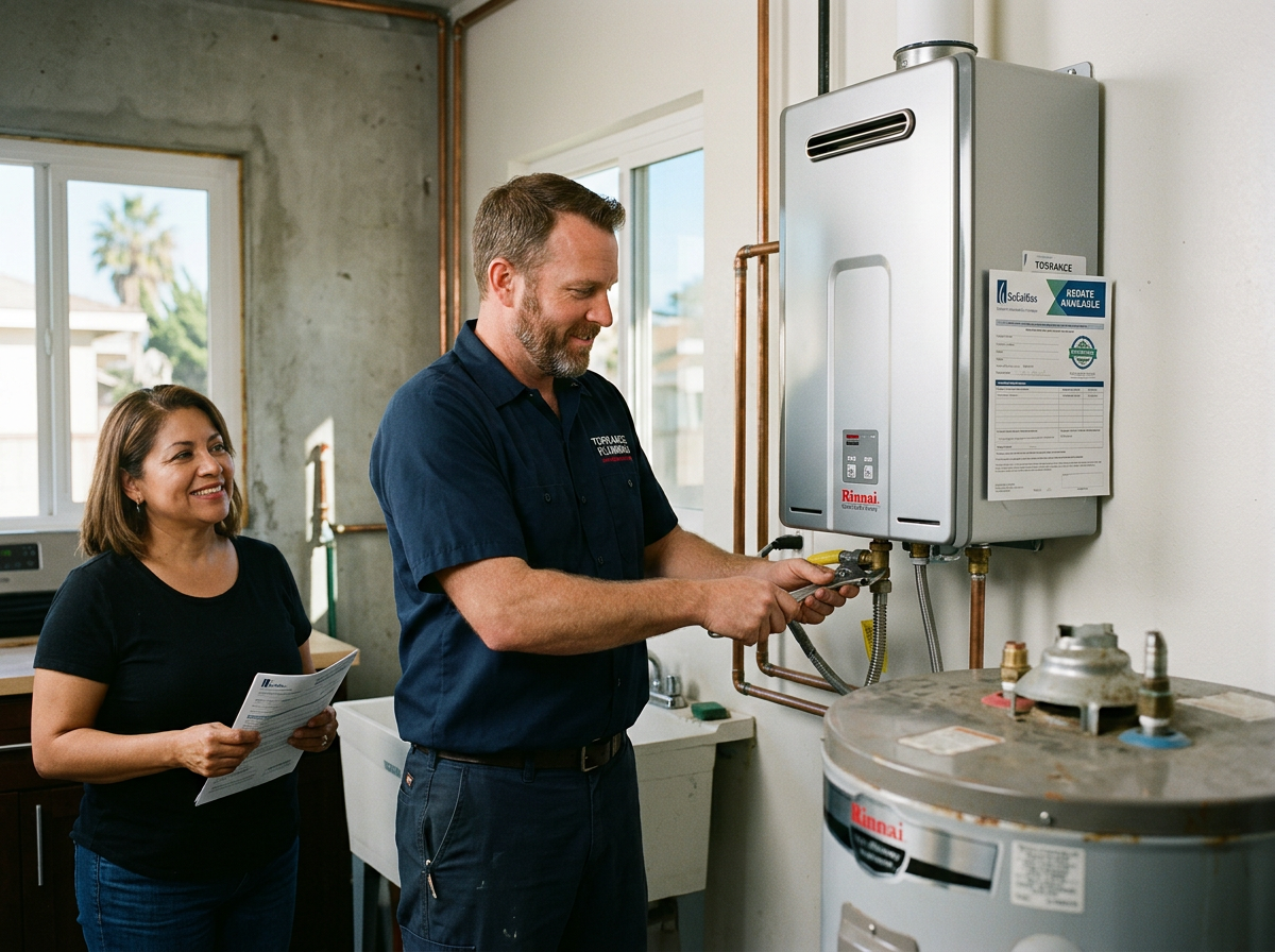 Energy Efficiency Rebates Available For Water Heater Replacement In Torrance