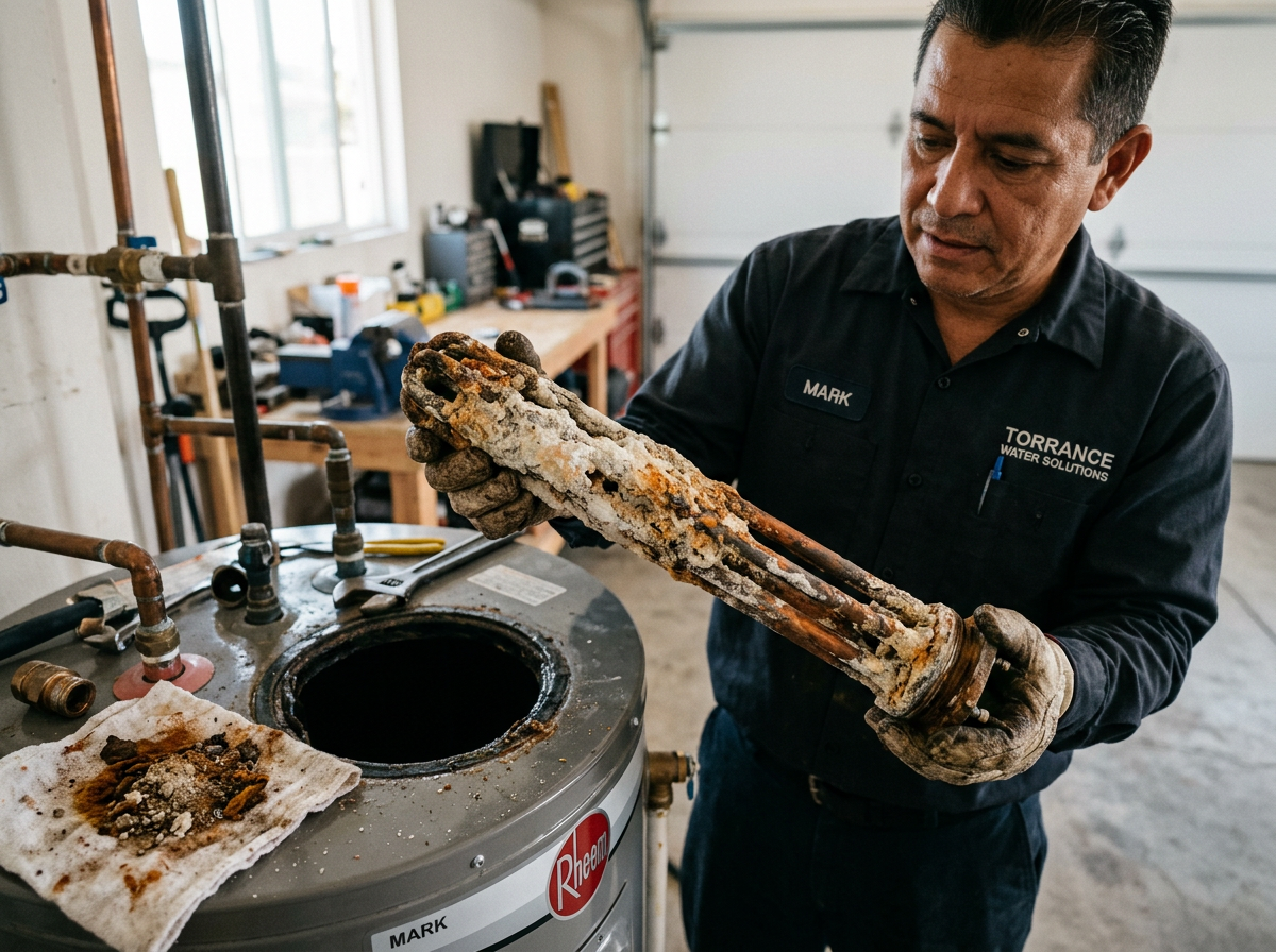 How Hard Water Affects Water Heater Elements In Torrance