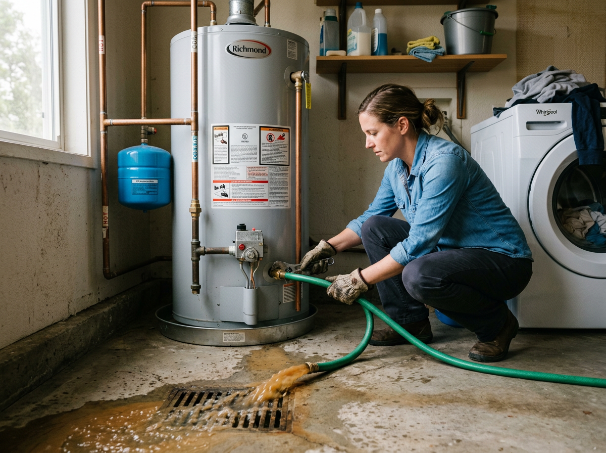 How To Flush Sediment From A Water Heater Tank