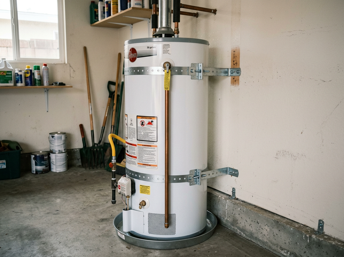Seismic Strapping Requirements For Water Heaters In Torrance