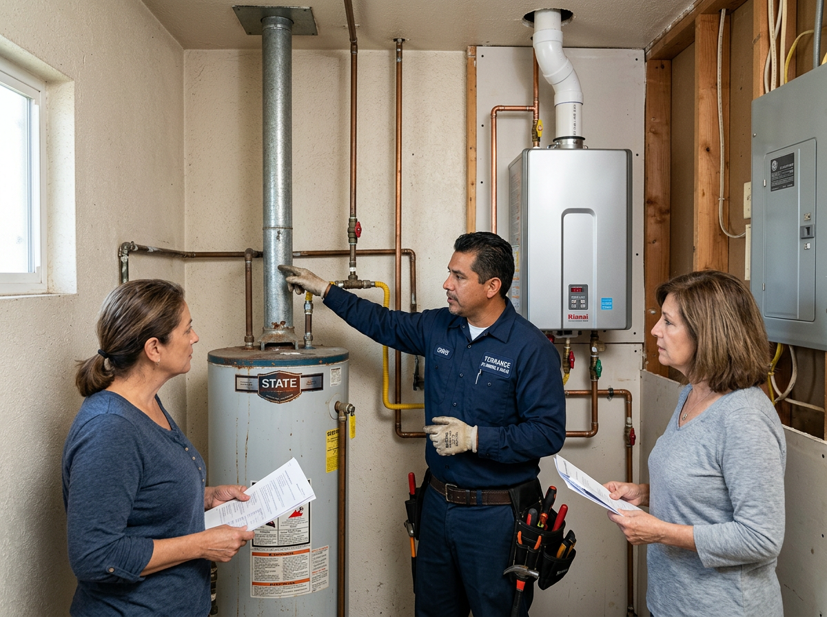 Tankless Water Heater Retrofit Considerations For Torrance Homes