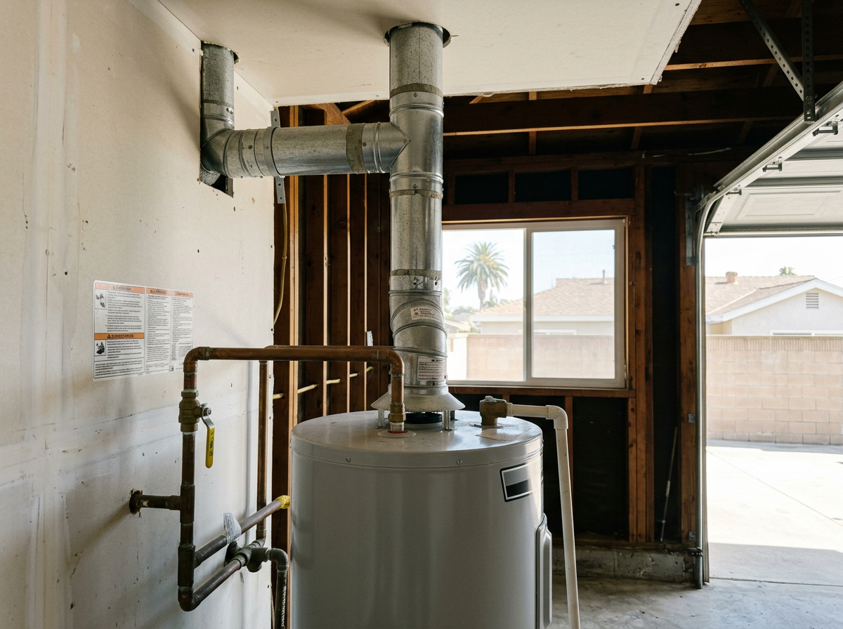 Venting Requirements For Gas Water Heaters In Torrance Homes