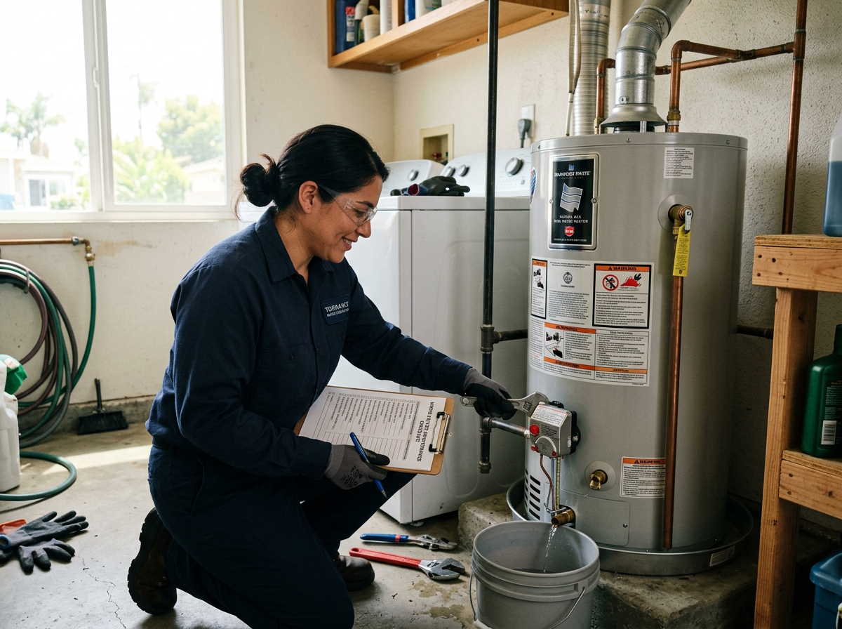 Water Heater Maintenance Checklist For Torrance Residents