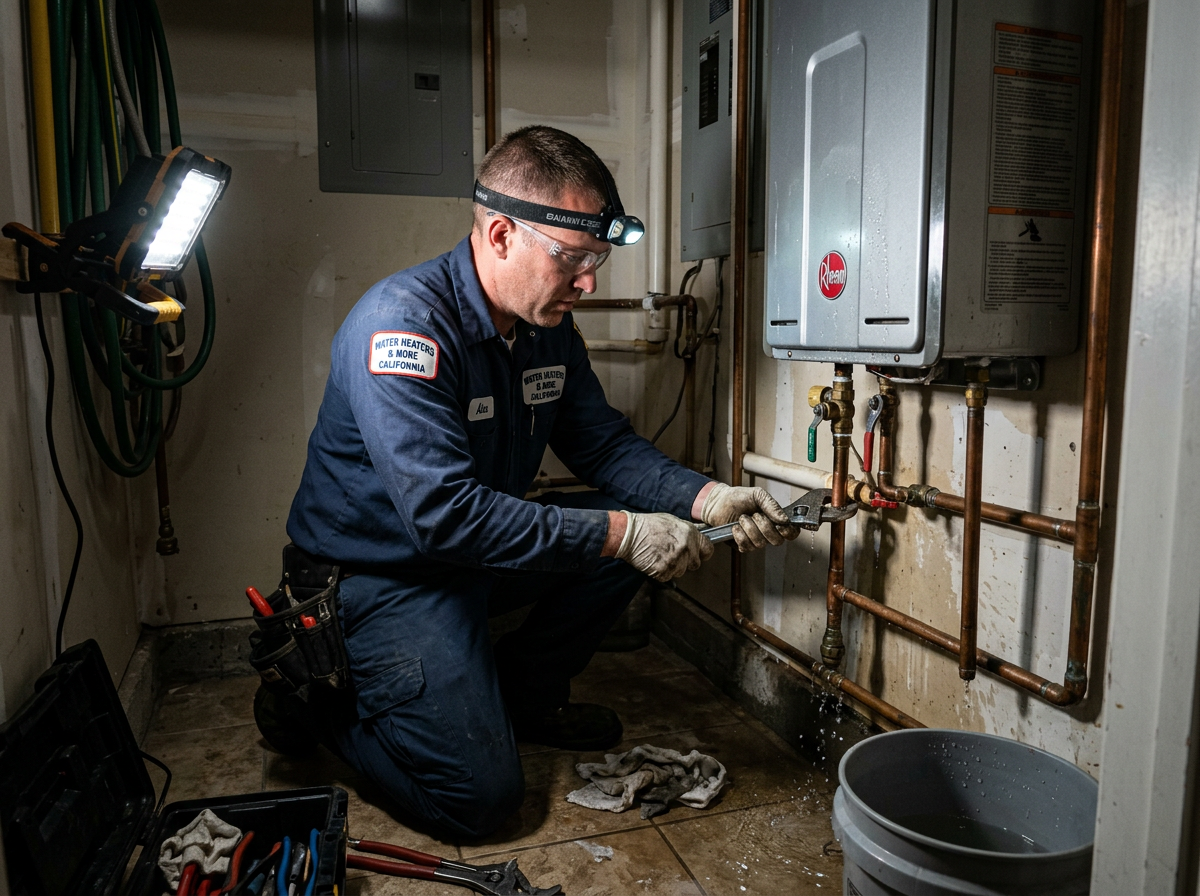 water heater replacement and repair in Valley Center