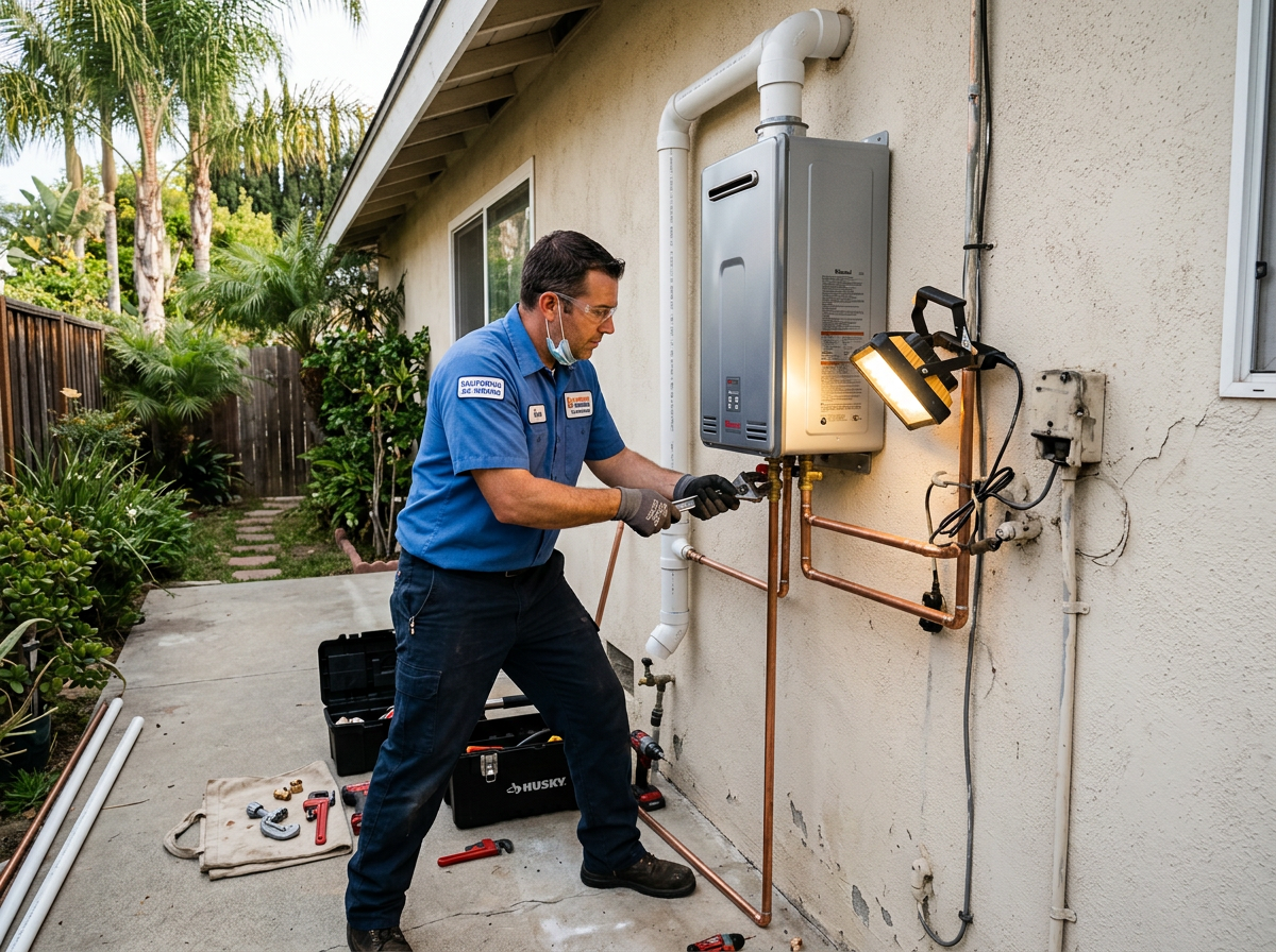 water heater replacement and repair in Thousand Palms