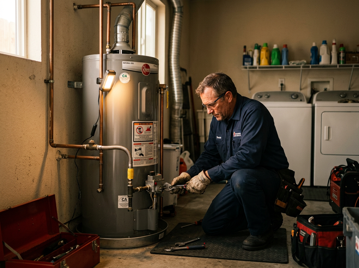 water heater replacement and repair in Carmel Valley